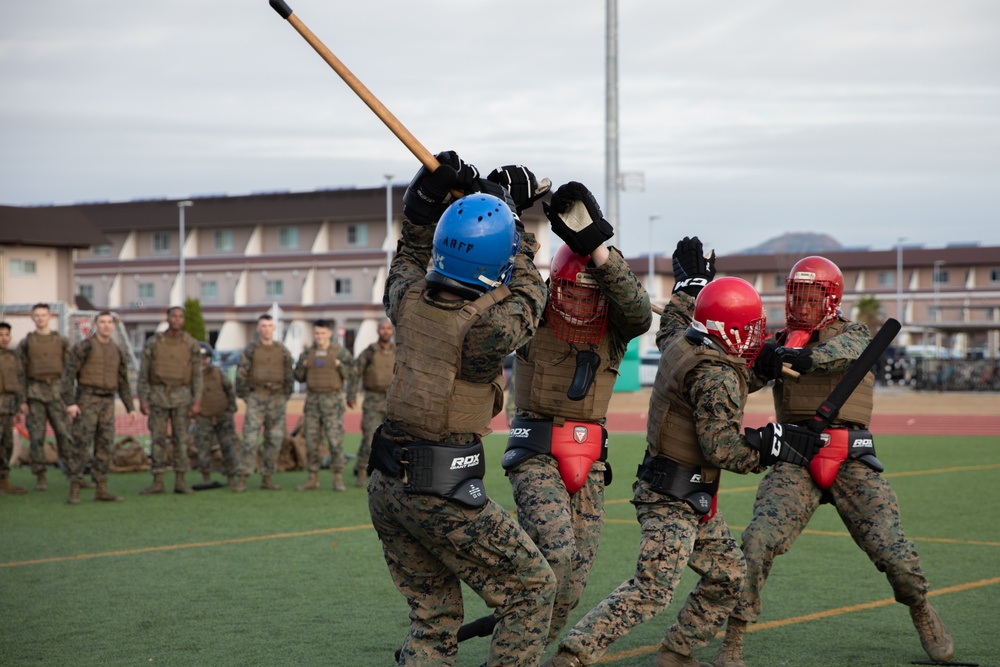 MCAS Iwakuni Marines Run the Culminating Event of Their Martial Arts Instructor Course