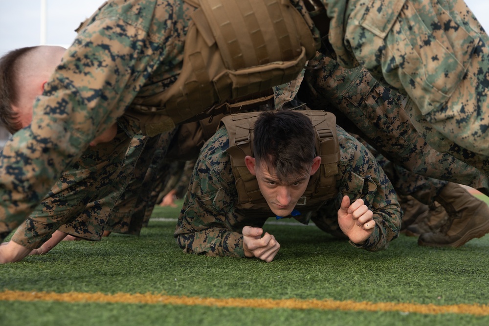 MCAS Iwakuni Marines Run the Culminating Event of Their Martial Arts Instructor Course