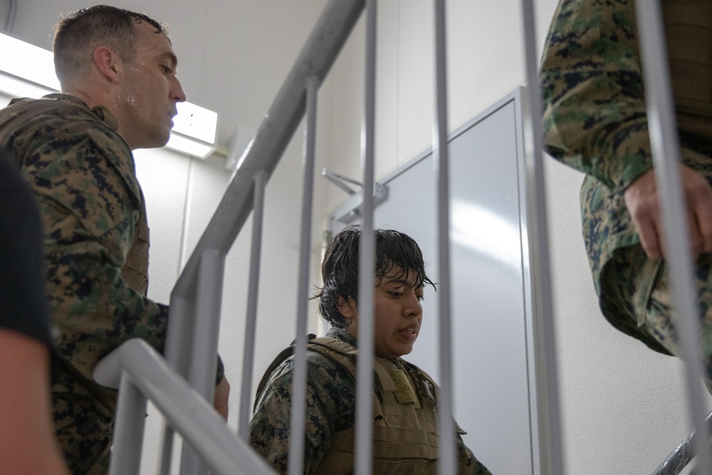 MCAS Iwakuni Marines Run the Culminating Event of Their Martial Arts Instructor Course