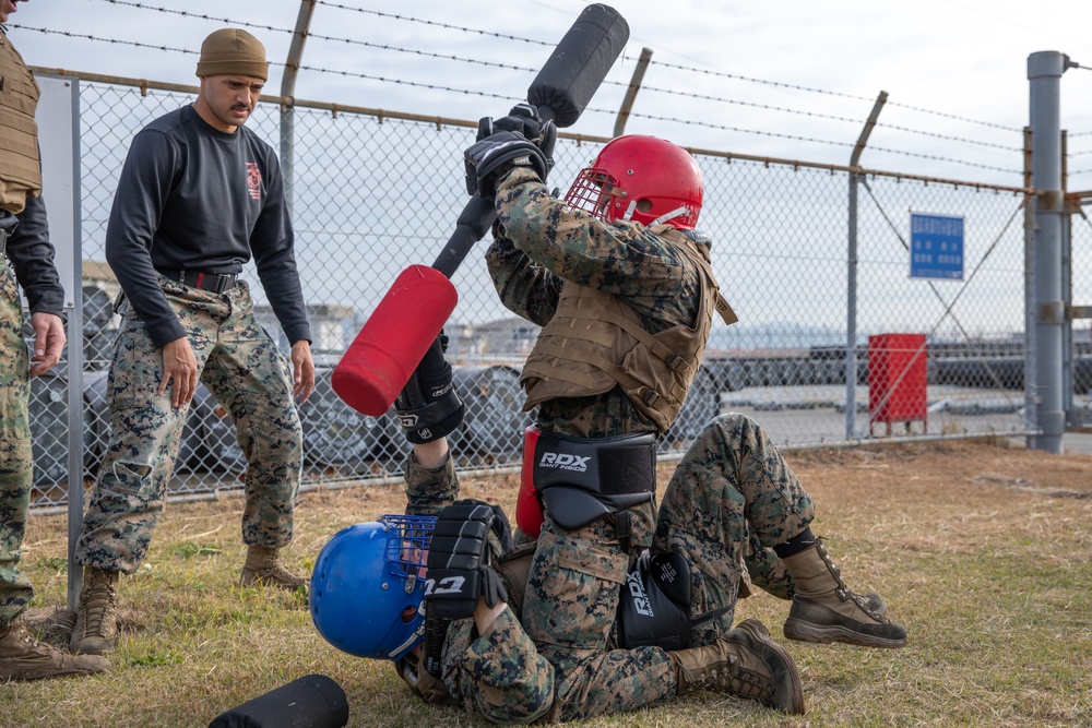 MCAS Iwakuni Marines Run the Culminating Event of Their Martial Arts Instructor Course