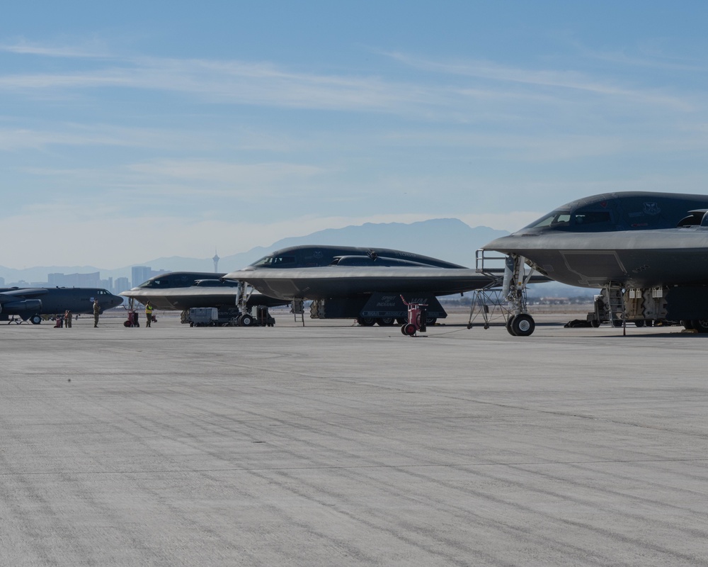 B-2 Spirit Conducts training operations at Red Flag 24-1