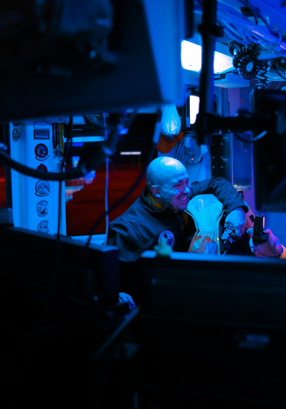 Flight Deck Control Nighttime Operations