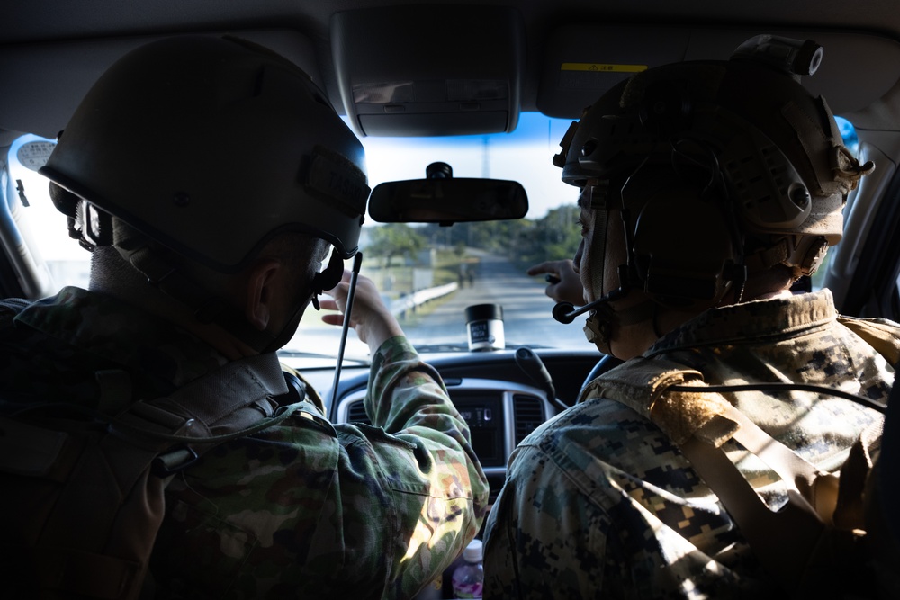 5th ANGLICO Conducts TACP Training with JGSDF