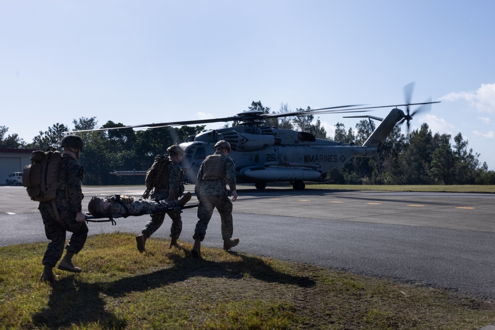 5th ANGLICO Conducts CASEVAC with JGSDF