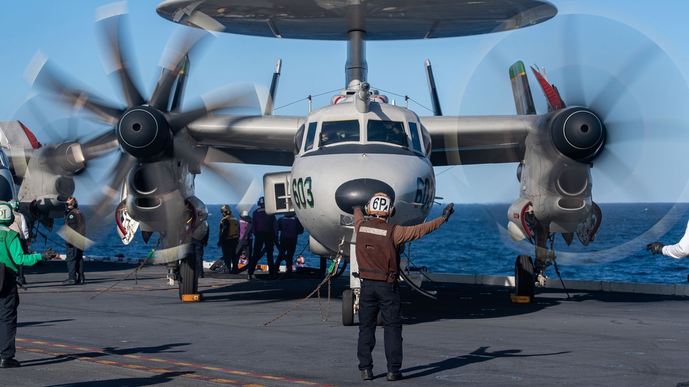 C-2 Hawkeyes on the TR