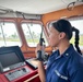 U.S. Coast Guard conducts VFH-FM radio check