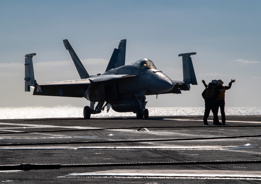 USS Theodore Roosevelt Flight Ops