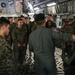 III Marine Expeditionary Force Marines tour U.S. Airforce C-17 Globemaster III