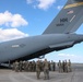 III Marine Expeditionary Force Marines tour U.S. Airforce C-17 Globemaster III