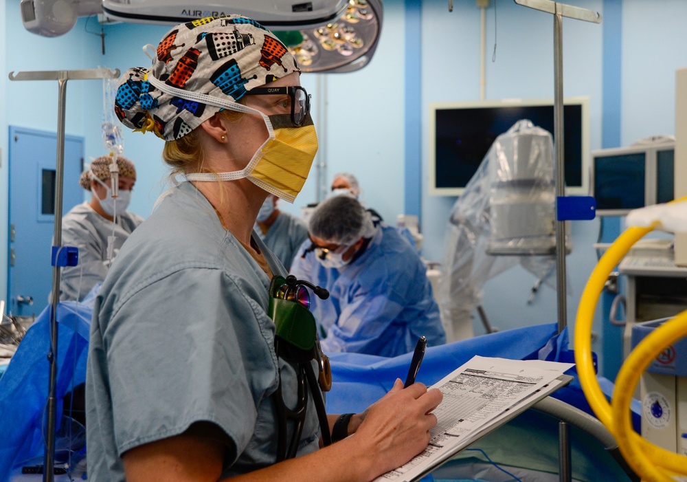 Pacific Partnership 2024-1: Surgery Aboard Mercy