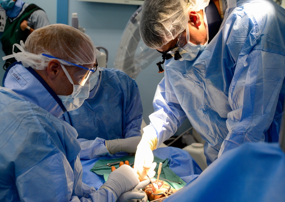 Pacific Partnership 2024-1: Surgery Aboard Mercy