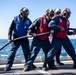 USS Princeton Conducts Flight Deck Fire Drill