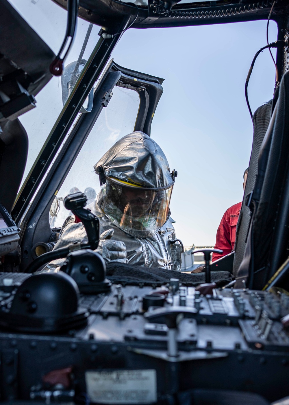 USS Princeton Conducts a Flight Deck Fire Drill