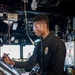 USS Princeton Sailors Stand Watch on the Bridge