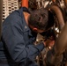 USS Princeton Sailor Conducts Maintenance