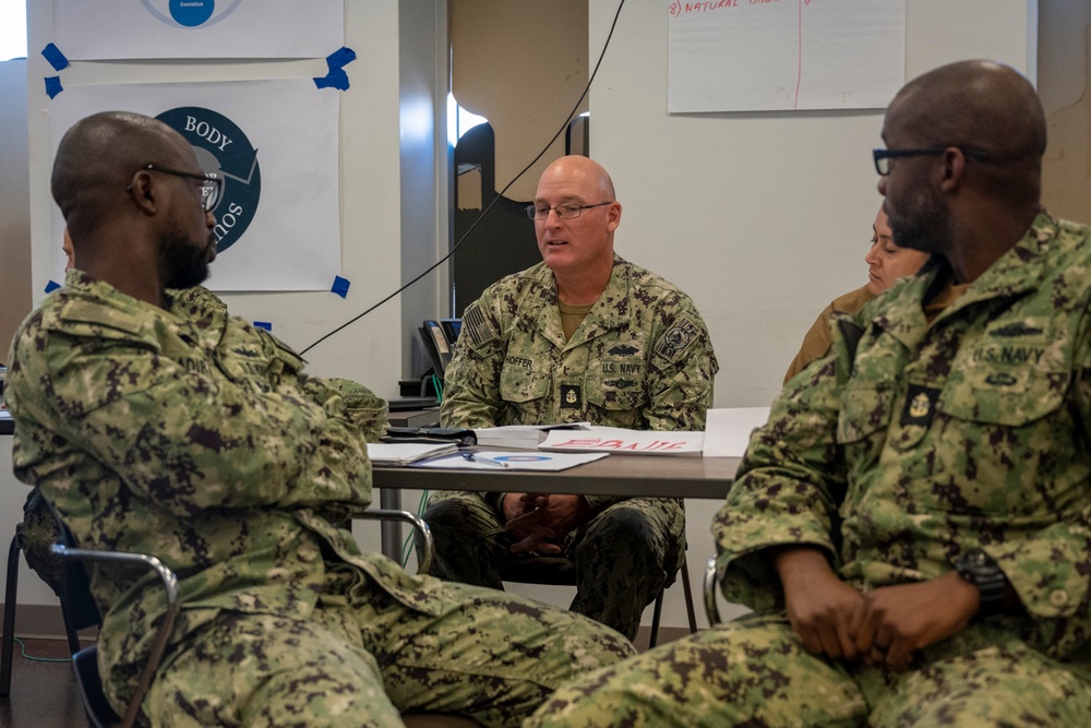 CLDJ Sailors Participate in Chief Petty Officer Leader Development