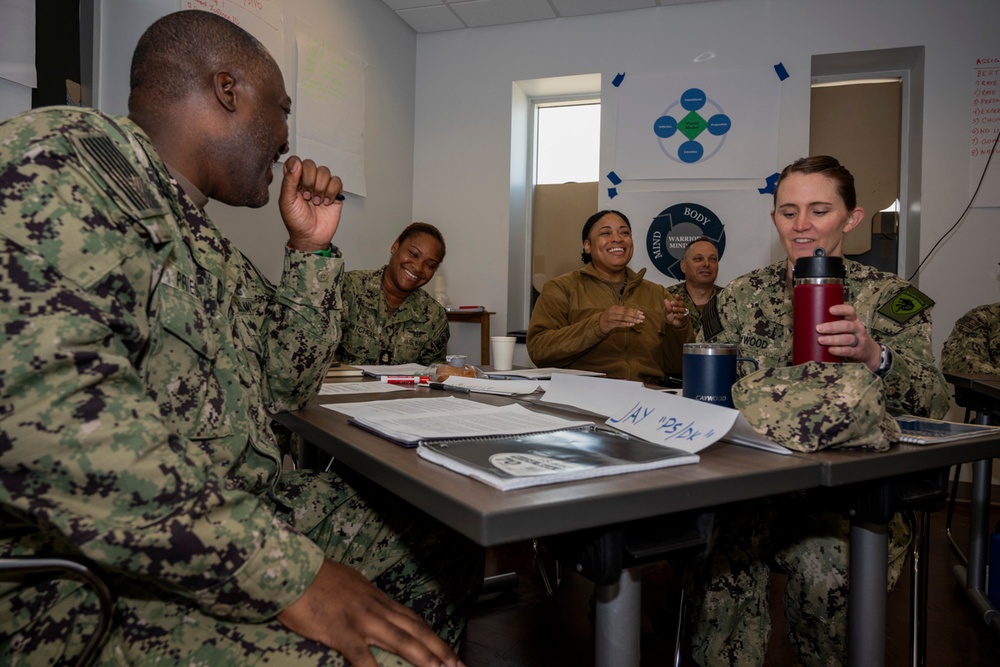 CLDJ Sailors Participate in Chief Petty Officer Leader Development Course