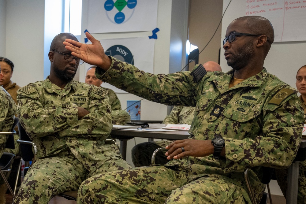 CLDJ Sailors Participate in Chief Petty Officer Leader Development Course