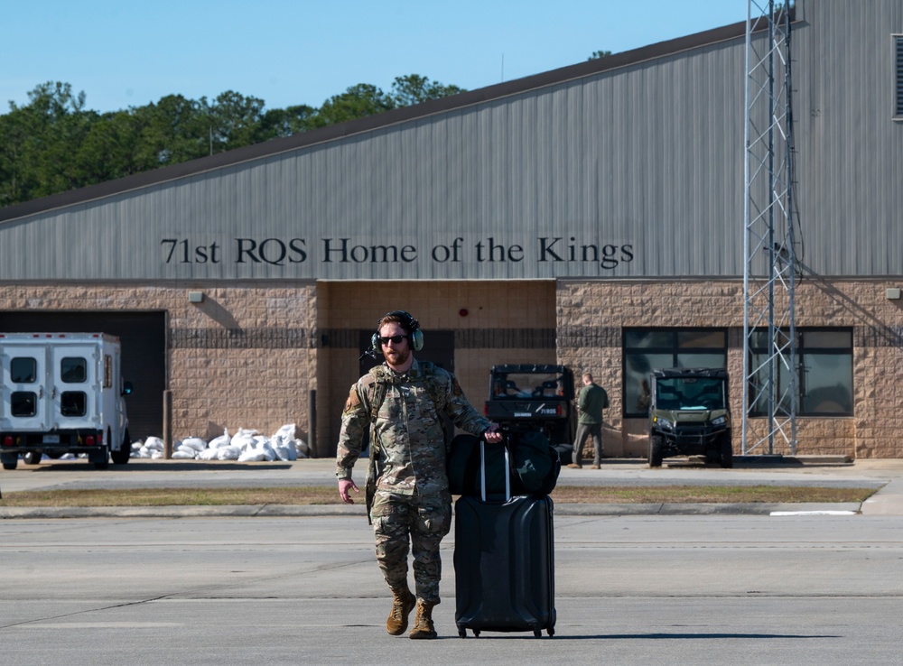 71st RQS and RGS leave for Red Flag