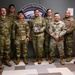 CMSgt. Rollins visits with Airmen from the 97th Medical Group