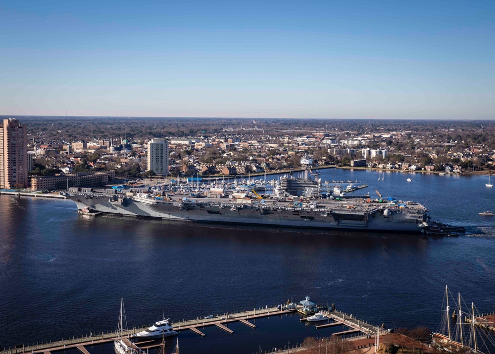 Daily Operations Aboard USS George H.W. Bush (CVN 77)