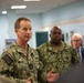 Chief of Navy Reserve visits DLA Distribution, sees where sailors can help the mission