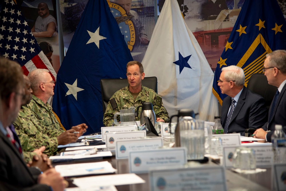 DVIDS - Images - Chief of Navy Reserve visits DLA Distribution, sees ...