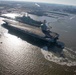 USS Gerald R. Ford Returns to Naval Station Norfolk