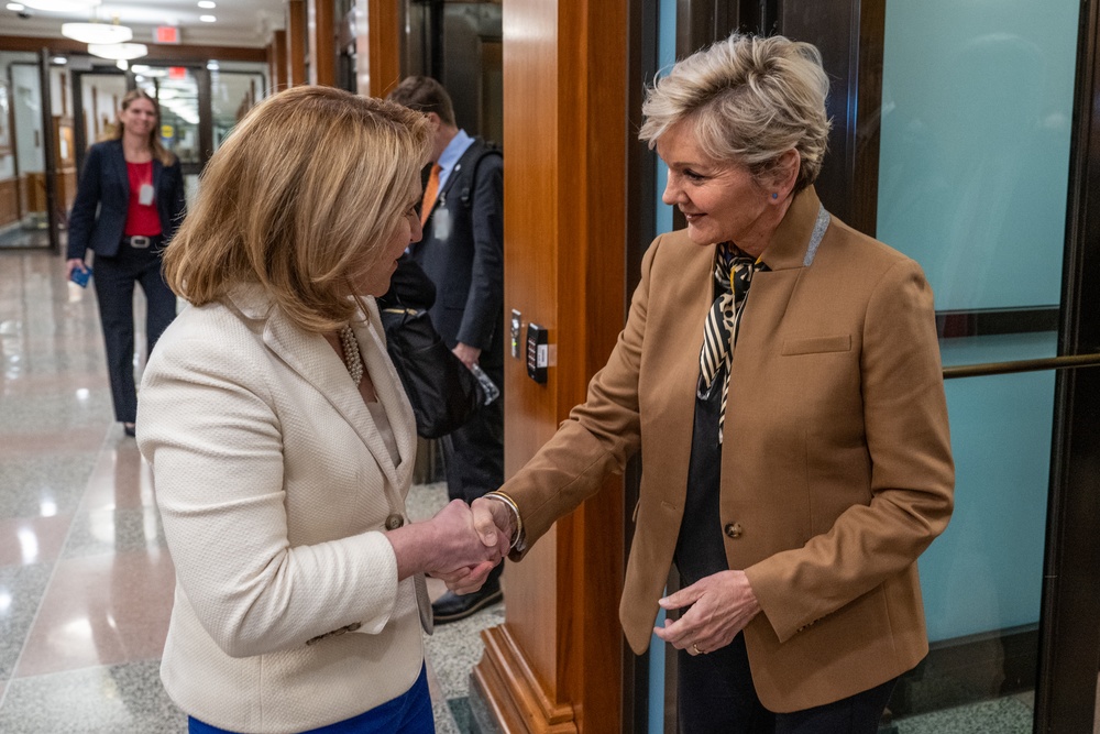 DVIDS - Images - Secretary Hicks, Secretary Granholm, Presents Funding ...