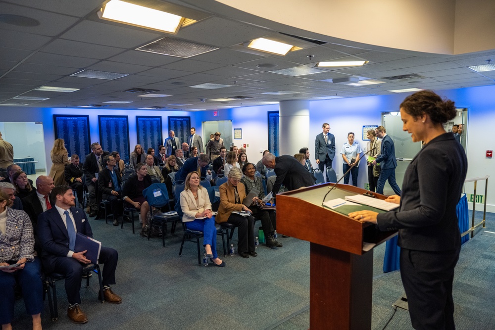 Secretary Hicks, Secretary Granholm, presents funding award to agencies in response to Assisting Federal Facilities