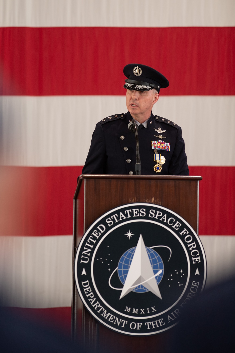 Space Operations Command Change of Command