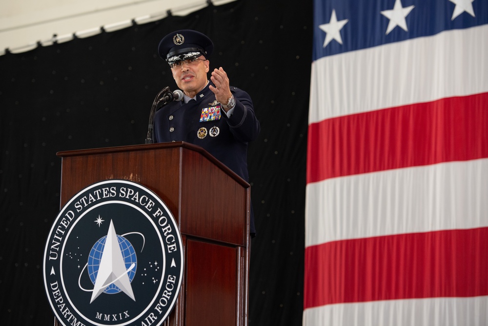 Space Operations Command Change of Command