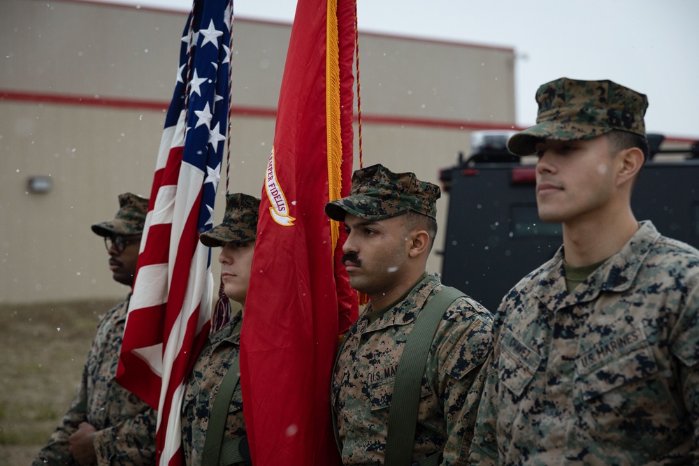 Ribbon cutting for Brooklyn’s new Marine Reservist Home Training Center with Community Collaboration