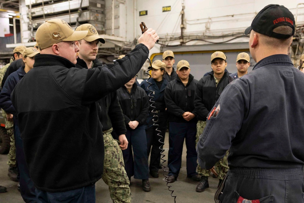 Wasp Sailors Conduct RAMFAN Training