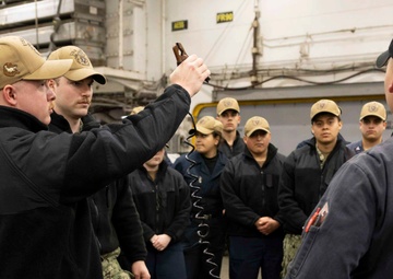 Wasp Sailors Conduct RAMFAN Training