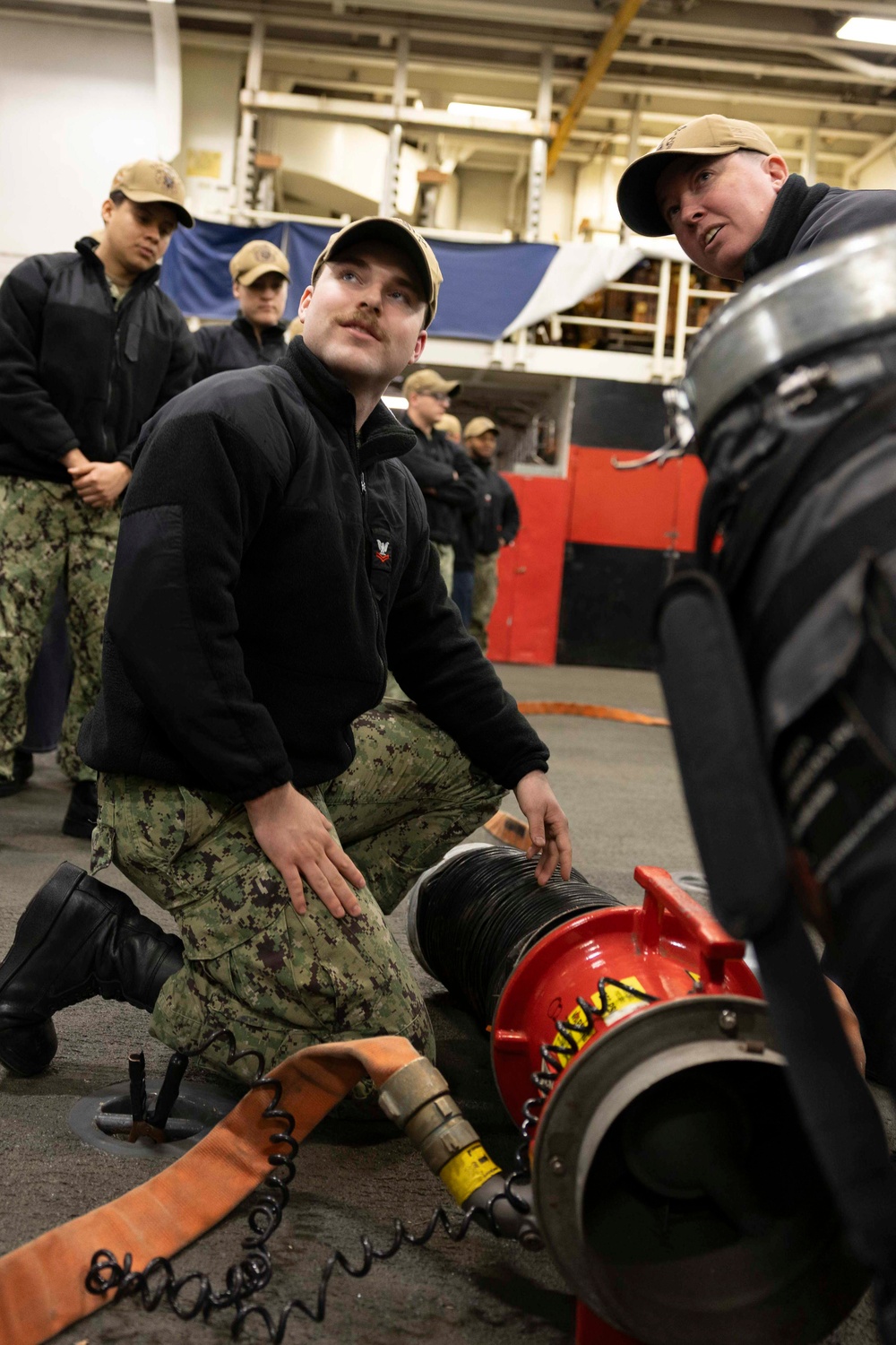 Wasp Sailors Conduct RAMFAN Training