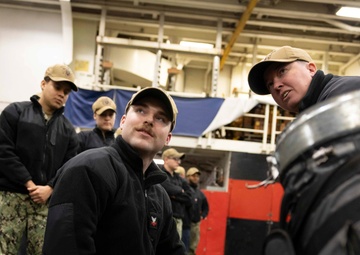 Wasp Sailors Conduct RAMFAN Training