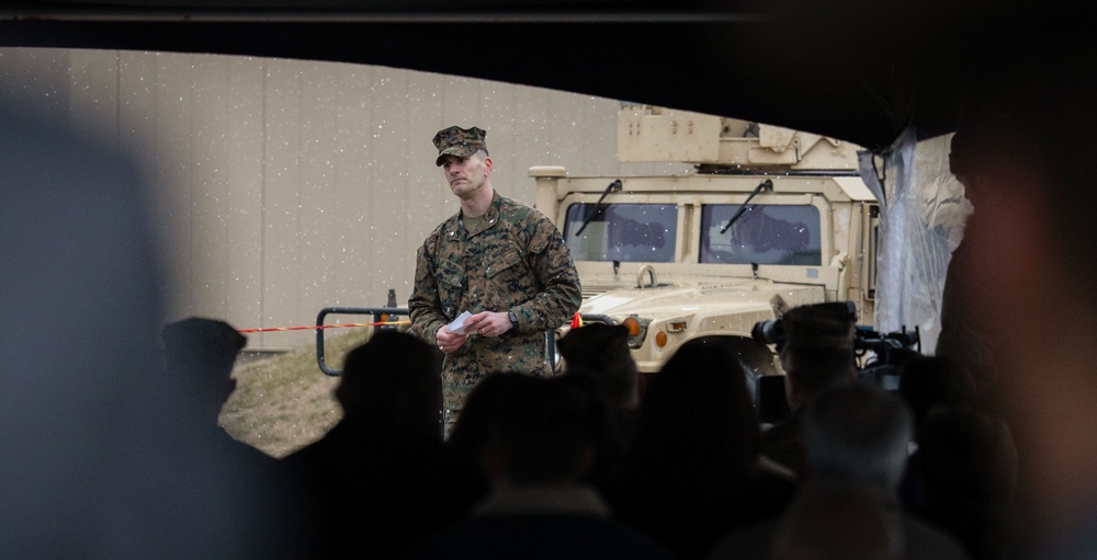 Ribbon cutting for Brooklyn’s new Marine Reservist Home Training Center with Community Collaboration