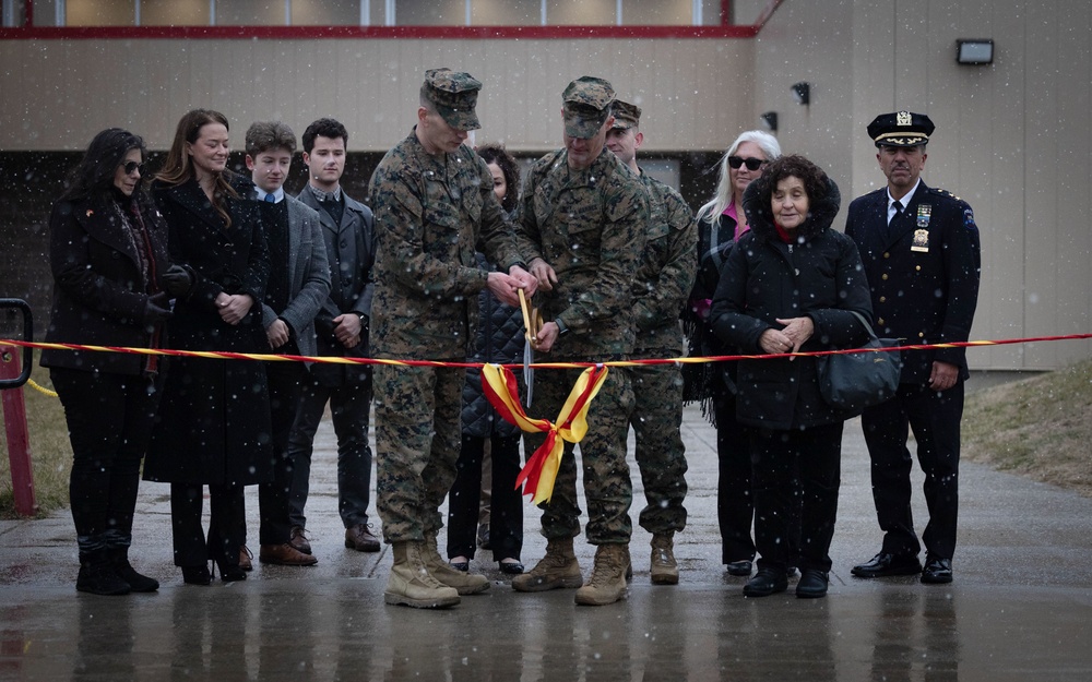 Ribbon cutting for Brooklyn’s new Marine Reservist Home Training Center with Community Collaboration