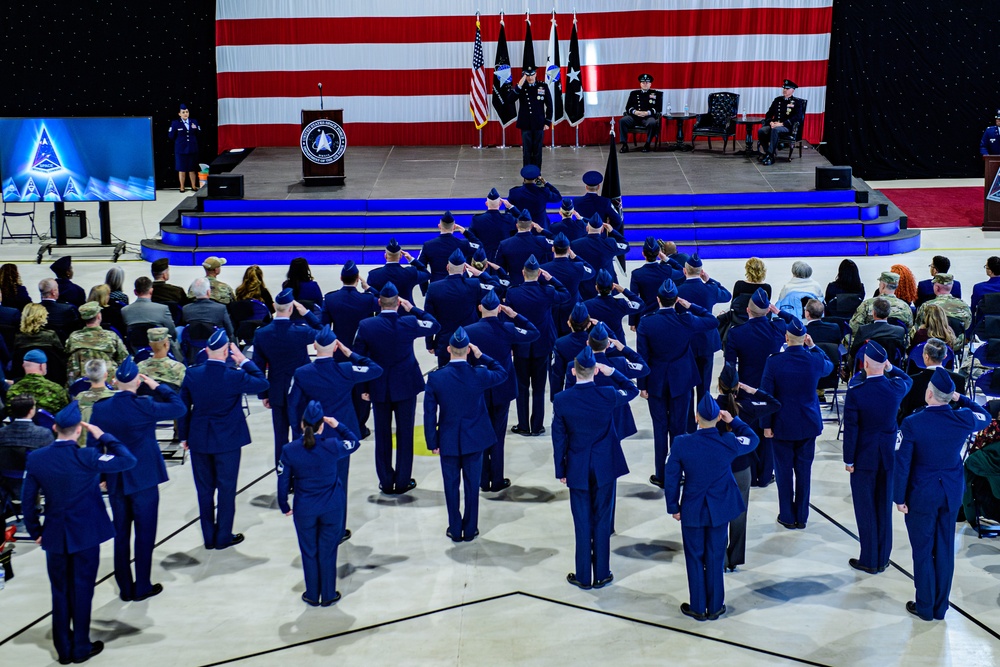 Space Operations Command Change of Command