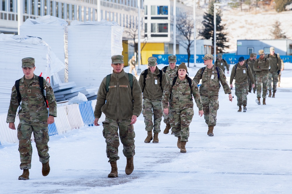 USAFA First Day of Class 2024 Spring Semester