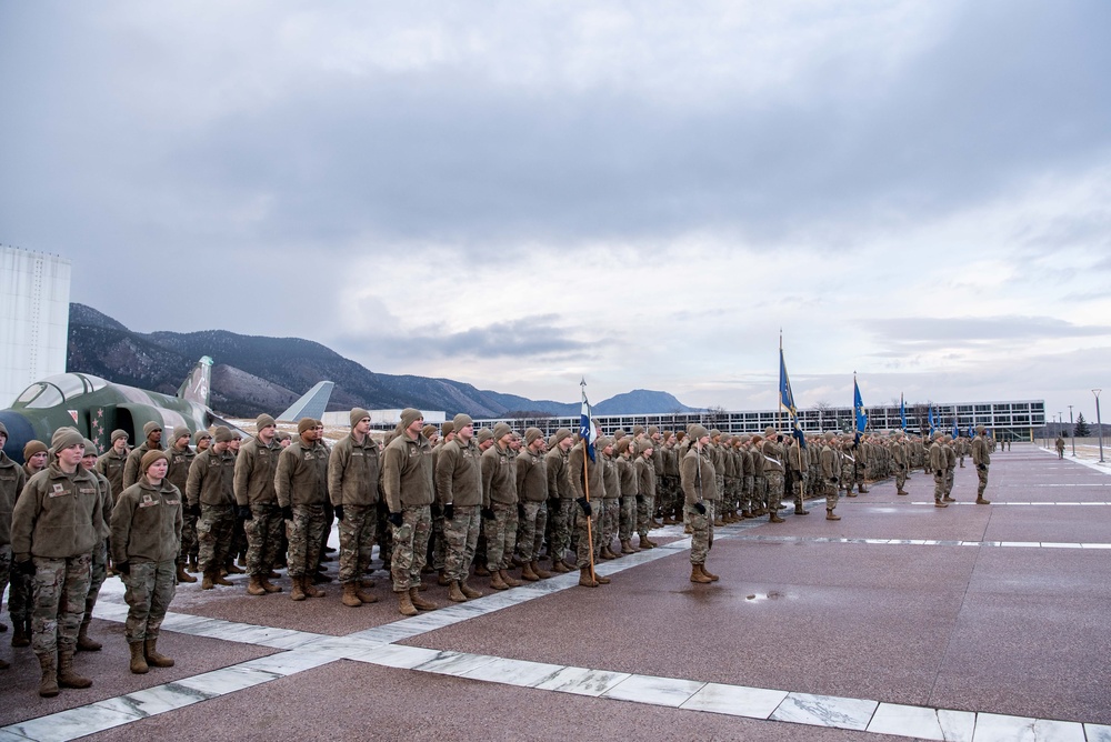 USAFA Cadet Wing Change of Command 2024