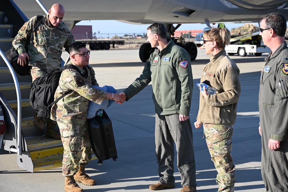 144th FW AIRMEN RETURN HOME