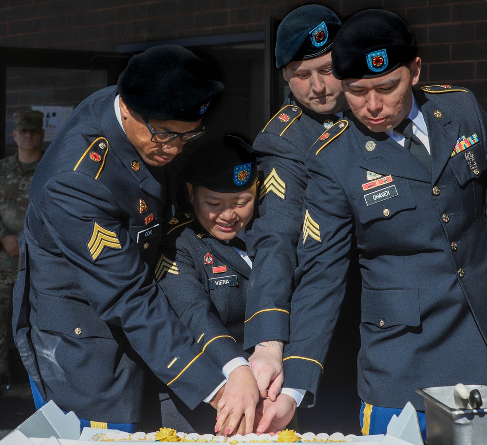 3rd ID Conducts the 3rd Sustainment Brigade NCO Induction to Bring in the New Year