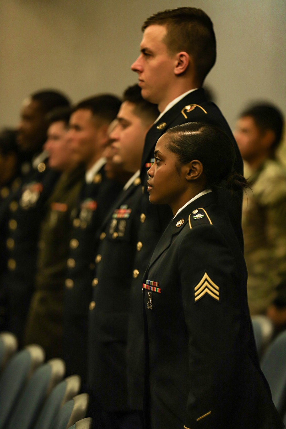 3rd ID Conducts the 3rd Sustainment Brigade NCO Induction to Bring in the New Year