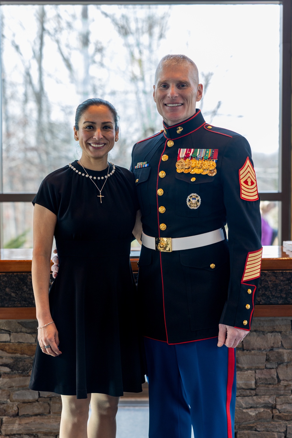 Blacksville native, Master Gunnery Sgt. Todd Kirby, retirement ceremony at the Semper Fidelis Chapel