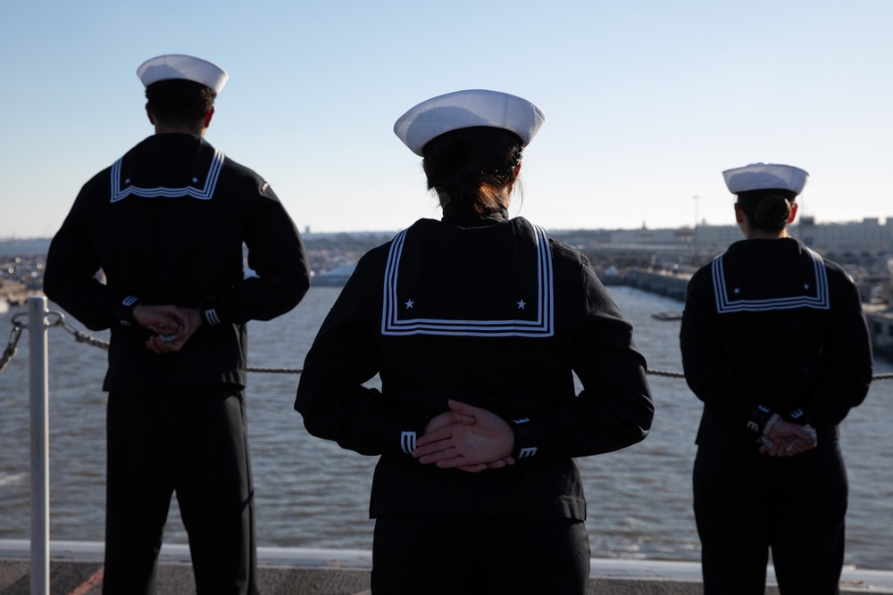 USS Gerald R. Ford Return to Homeport