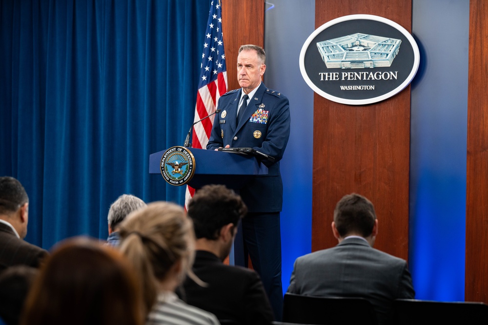 Maj. Gen. Ryder Pentagon Press Briefing