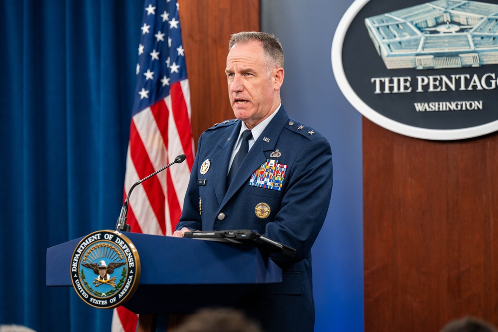 Maj. Gen. Ryder Pentagon Press Briefing