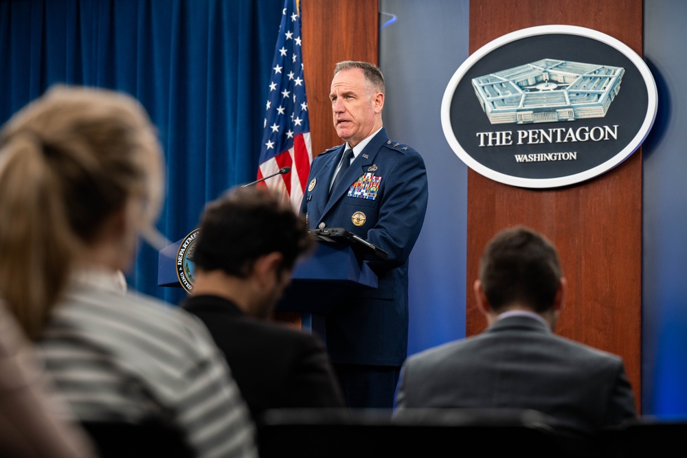 Maj. Gen. Ryder Pentagon Press Briefing